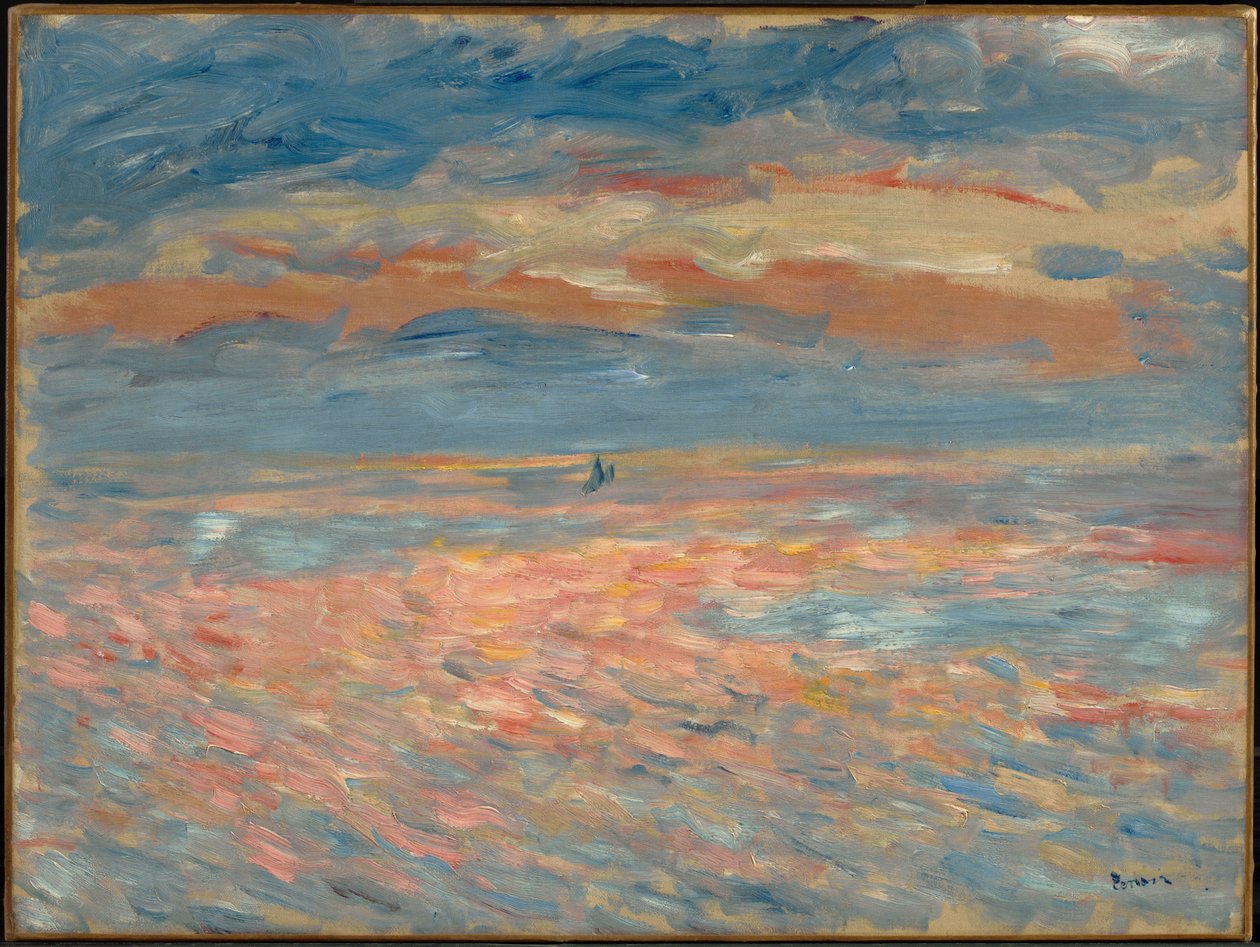 Auringonlasku tekijältä Pierre-Auguste Renoir