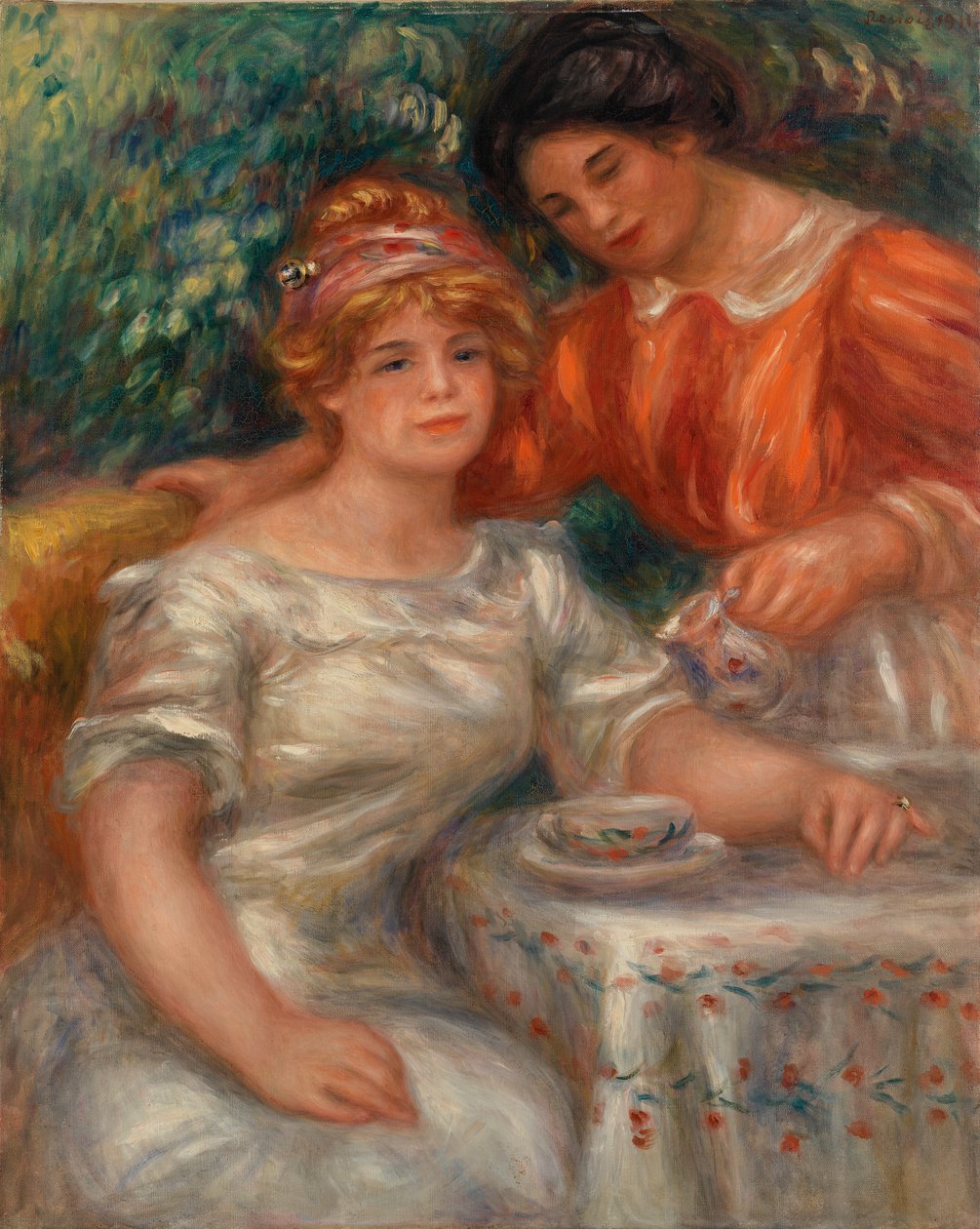 Teehetki tekijältä Pierre-Auguste Renoir