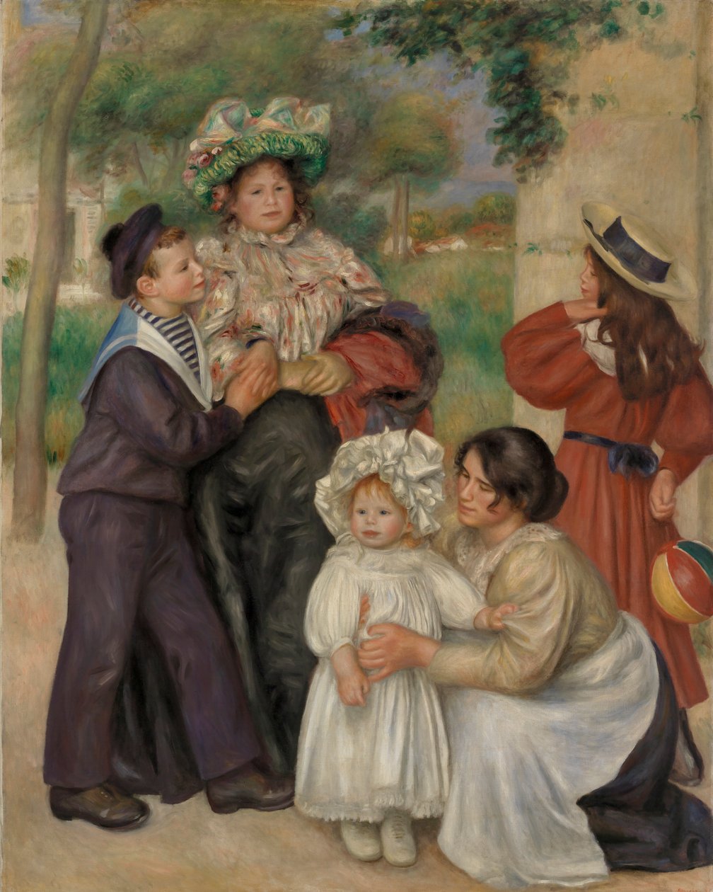 Taiteilijan perhe tekijältä Pierre-Auguste Renoir