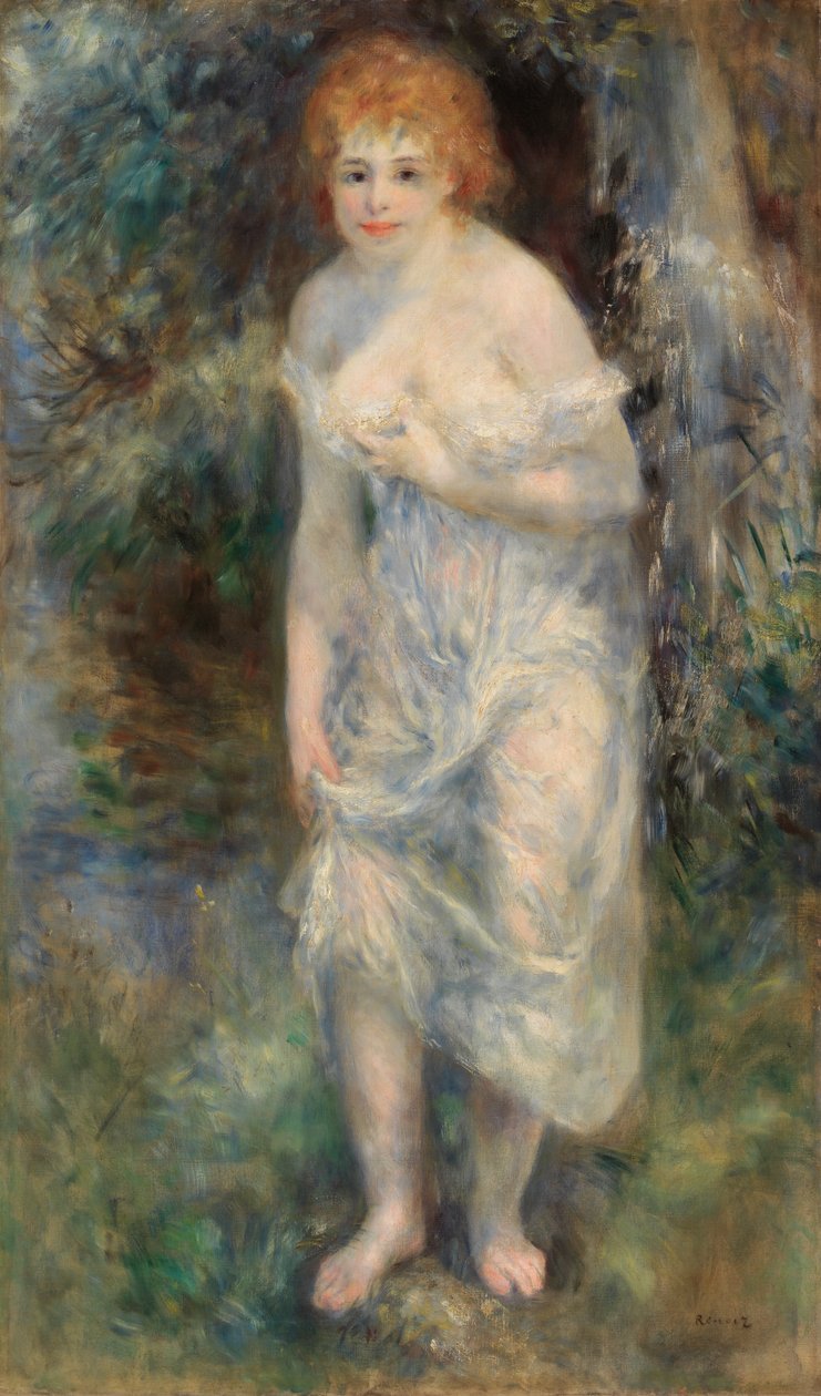 Lähde (La Source) tekijältä Pierre-Auguste Renoir