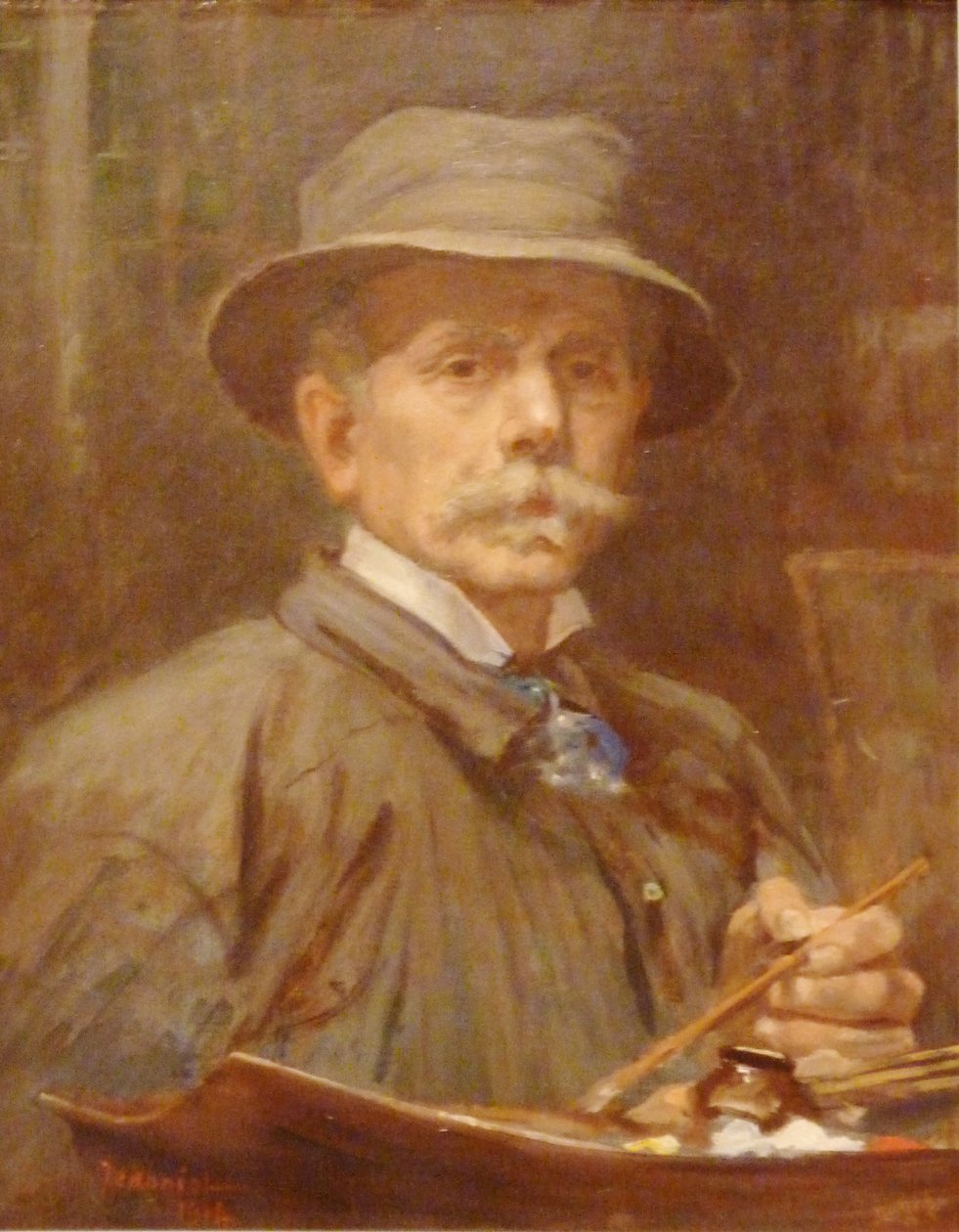 Muotokuva de lauteur tekijältä Pierre Georges Jeanniot