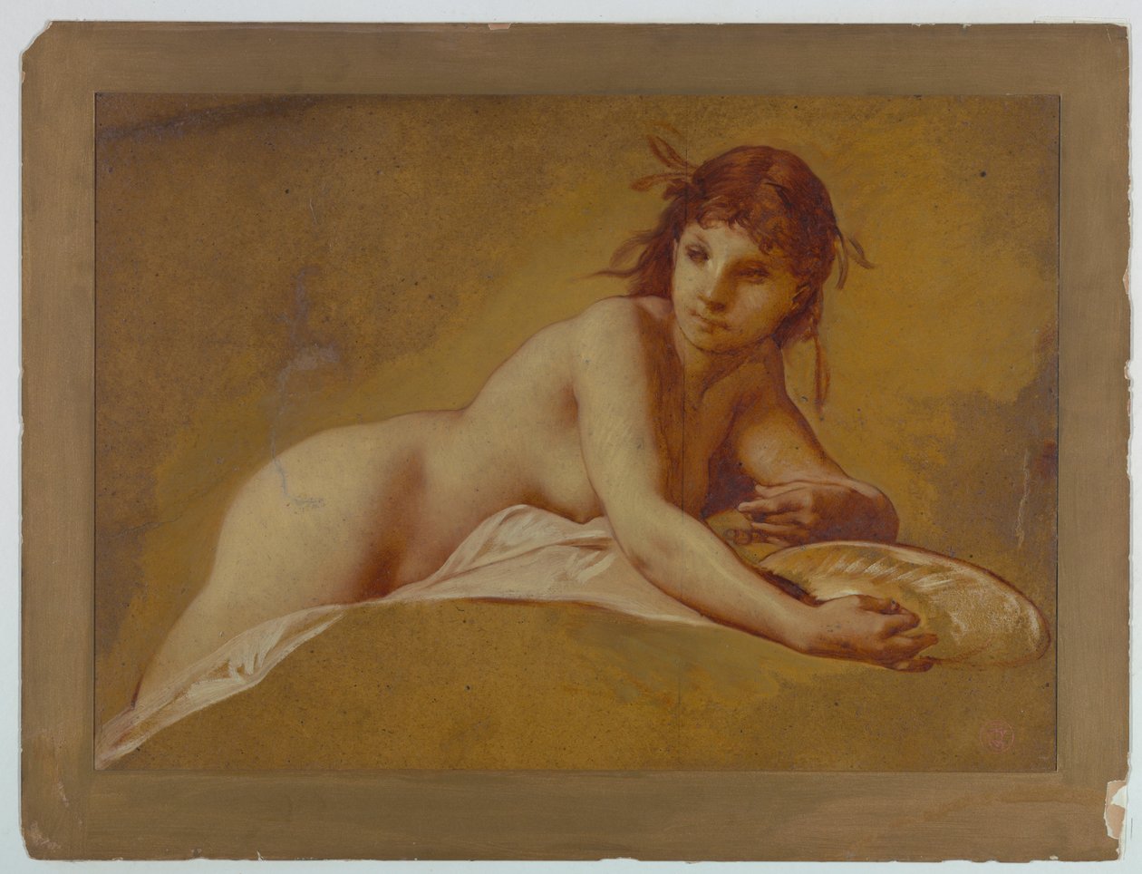 Piirustus (Ranska), 1800-luvun loppupuoli tekijältä Pierre-Victor Galland