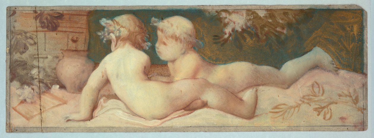 Piirustus (Ranska), 1800-luvun loppupuoli tekijältä Pierre-Victor Galland