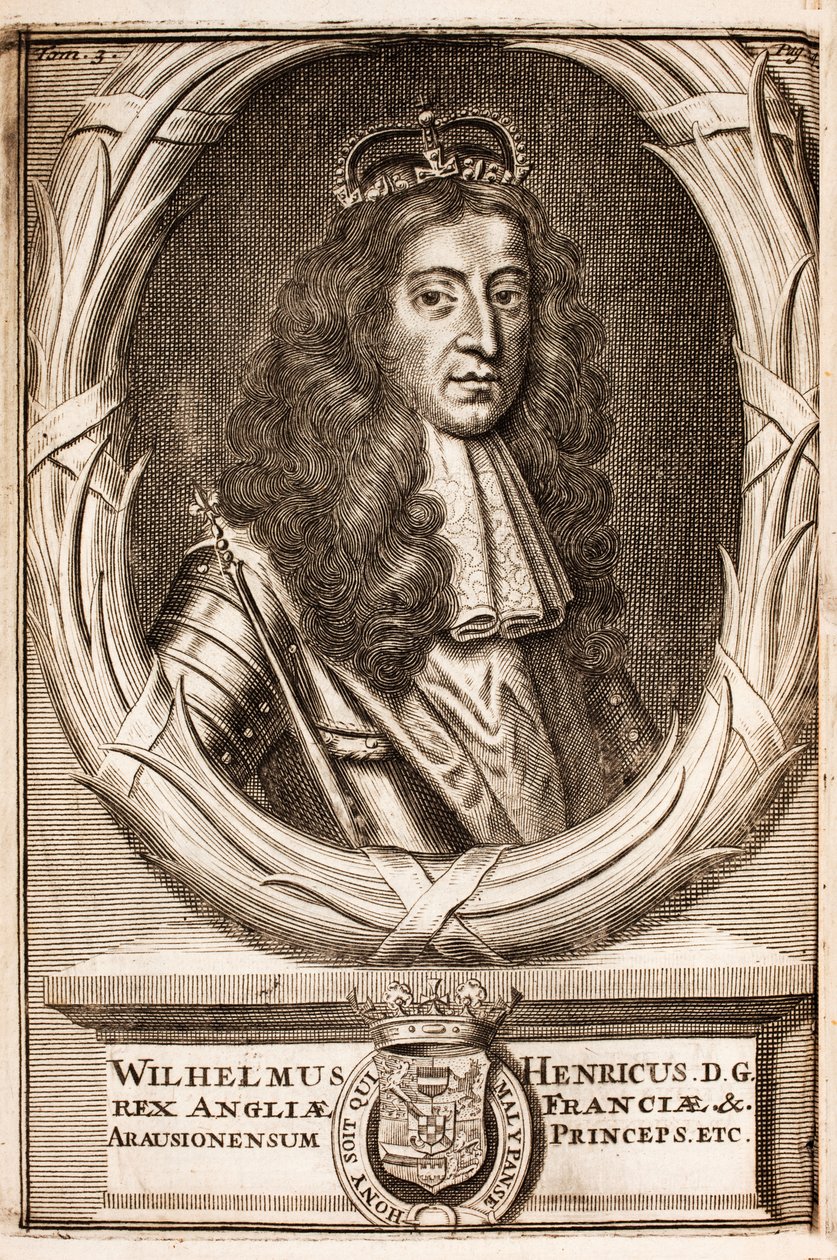 Kuningas Vilhelm III (1650-1702) tekijältä Pierre  Mortier