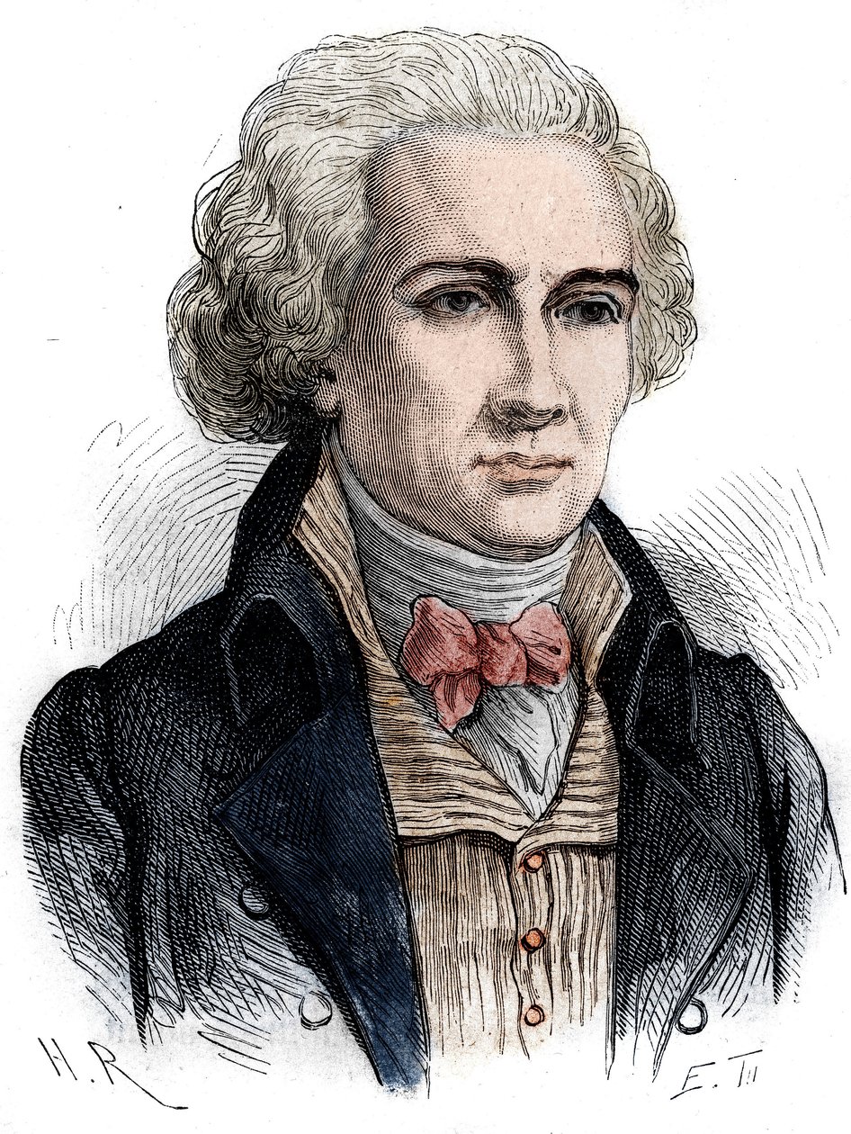 Jean Etienne Marie Portalisin muotokuva. Ranskalainen juristi ja poliitikko (1746 -1807) perustuu Pierre Gautherot