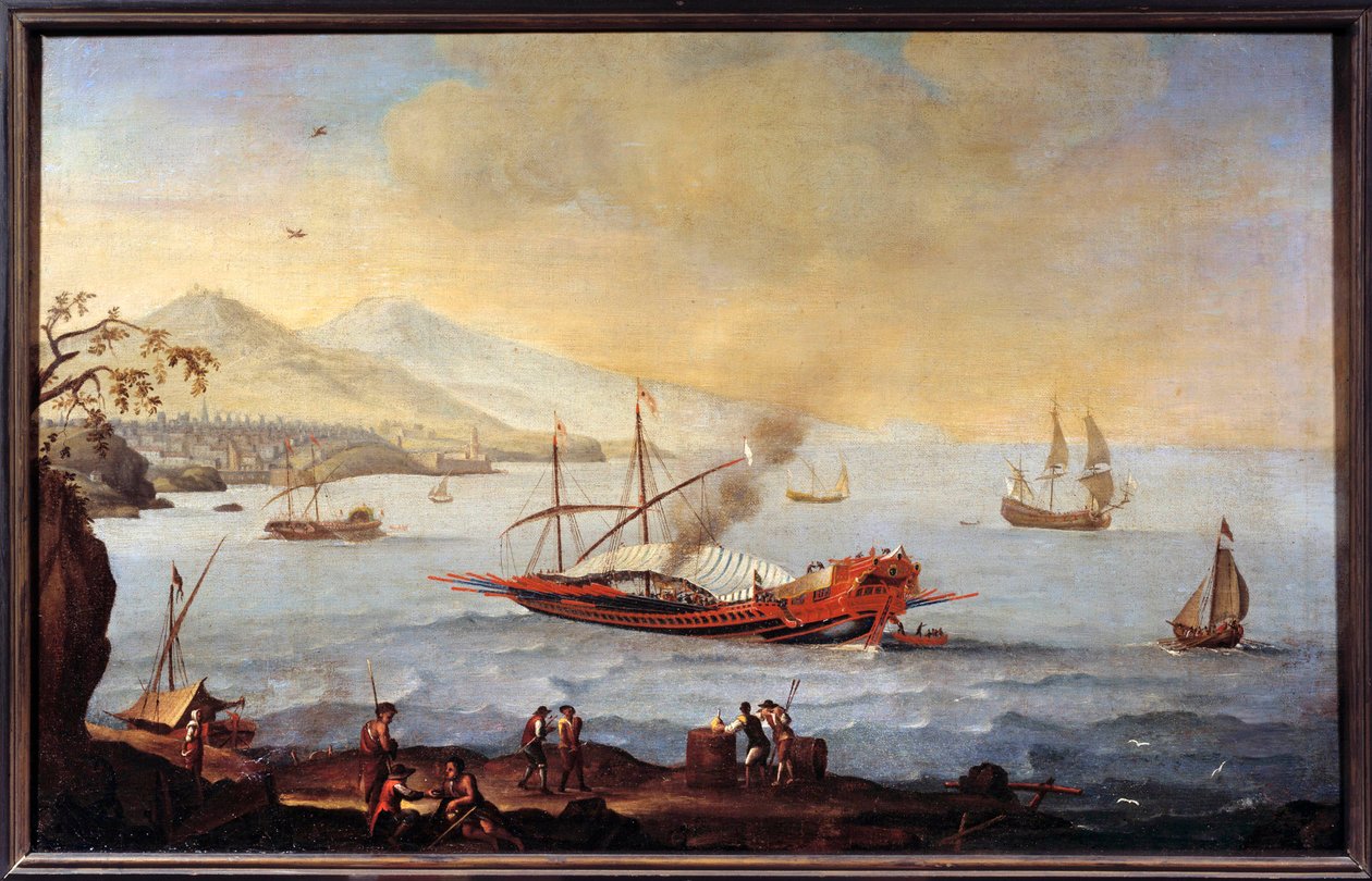 Galleria Marseillen satamassa Ecole de Pierre Puget