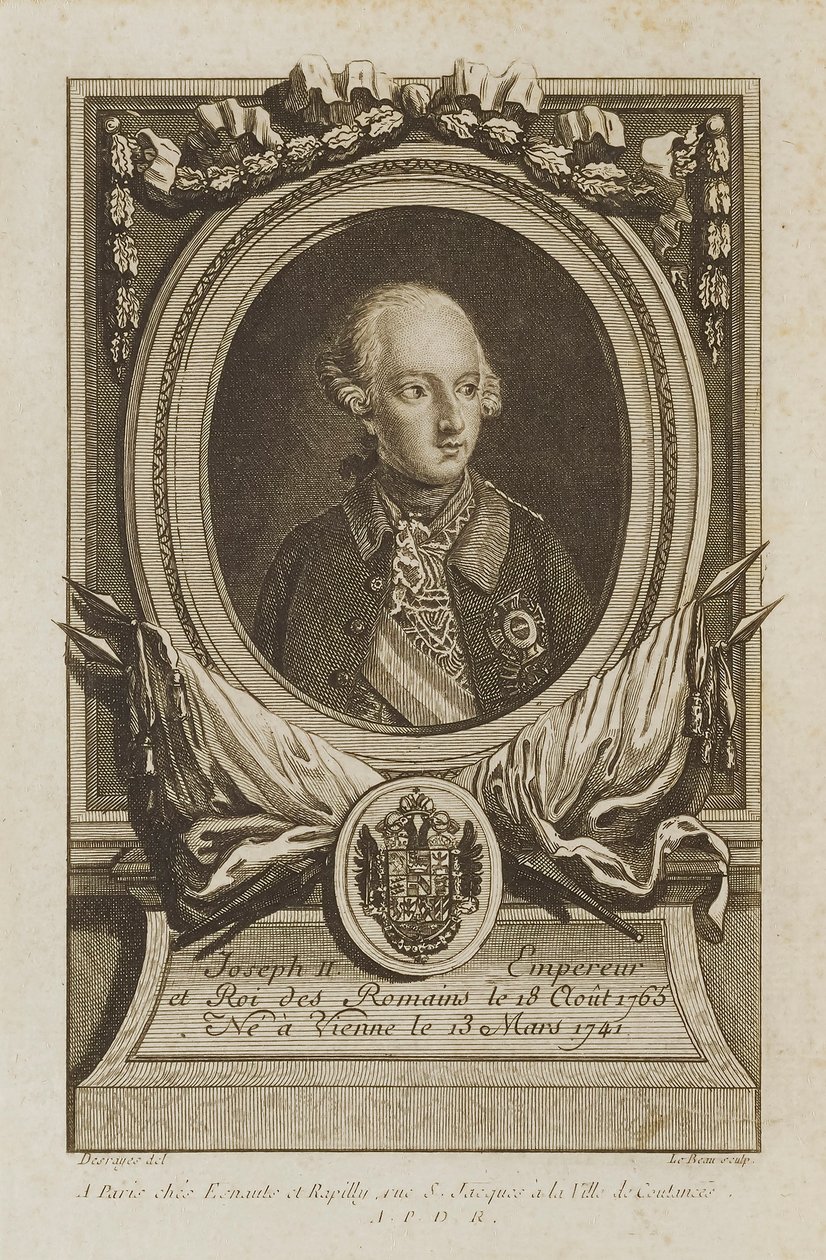 Joseph II tekijältä Pierre Adrien Le Beau