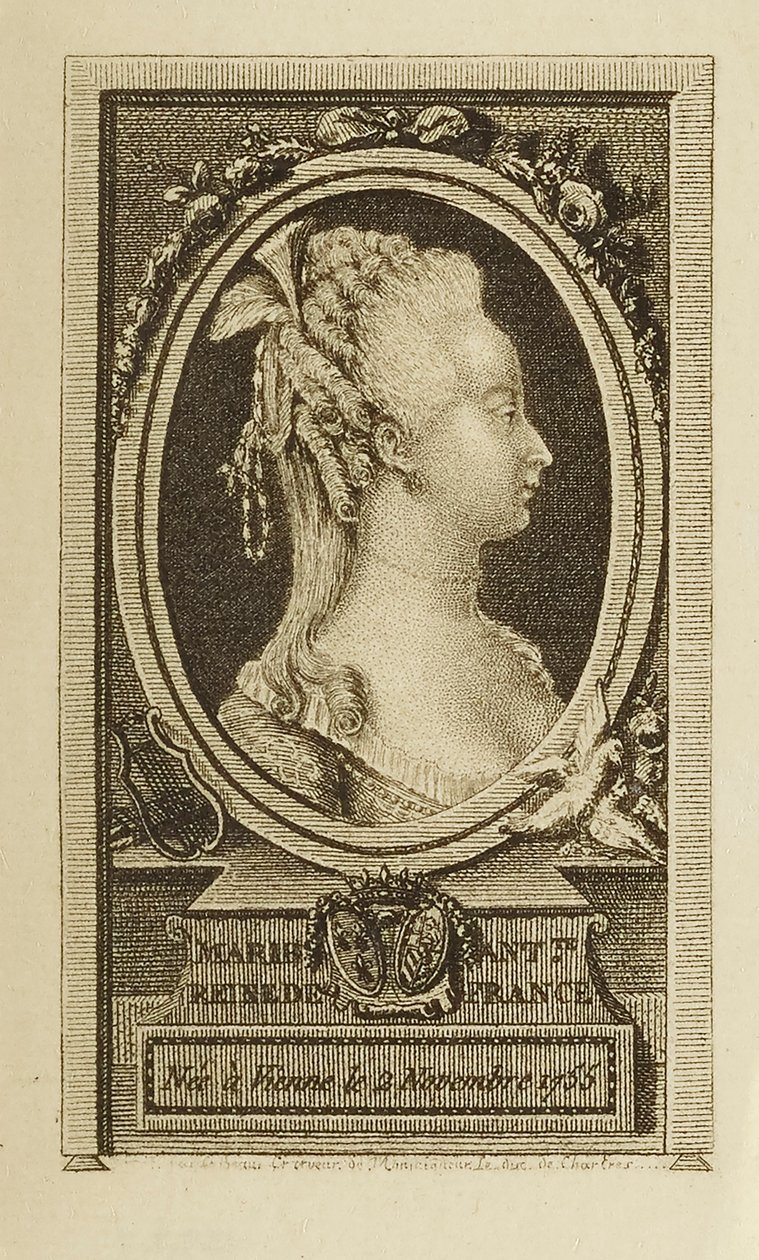 Marie Antoinette, Reine tekijältä Pierre Adrien Le Beau