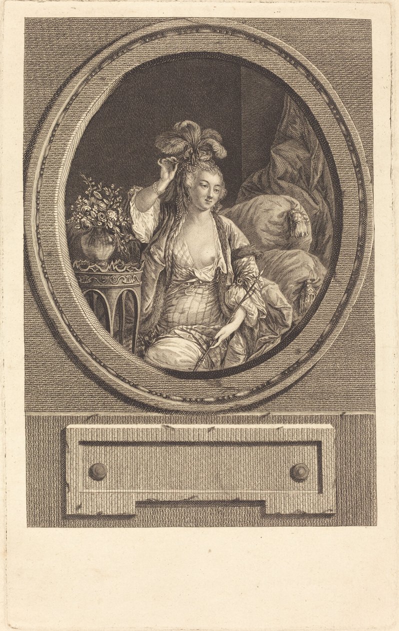 Roxelane tekijältä Pierre Adrien Le Beau after Jean Demosthene Dugourc