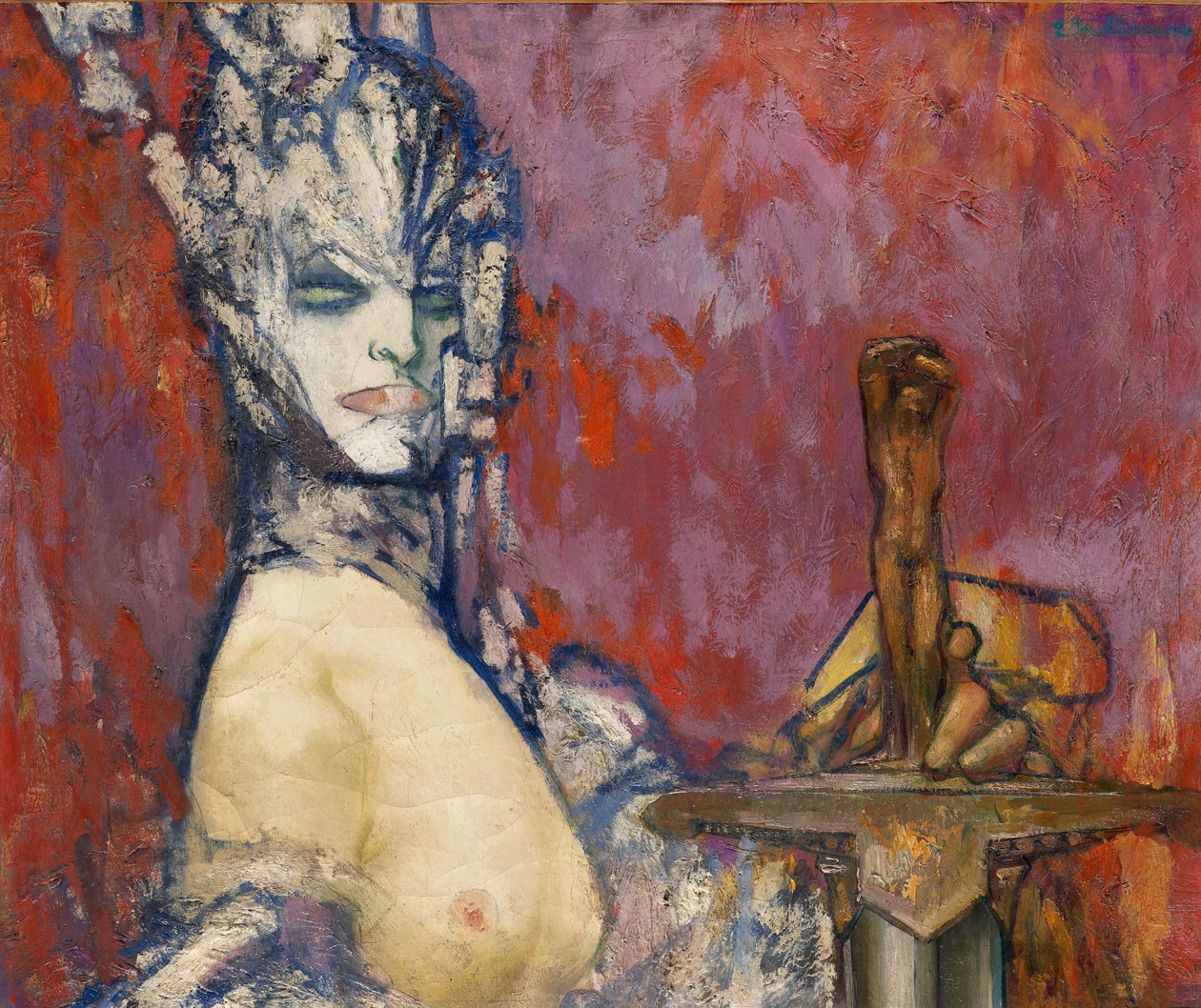 Salome (öljy kankaalle) tekijältä Pierre Amedee Marcel Beronneau