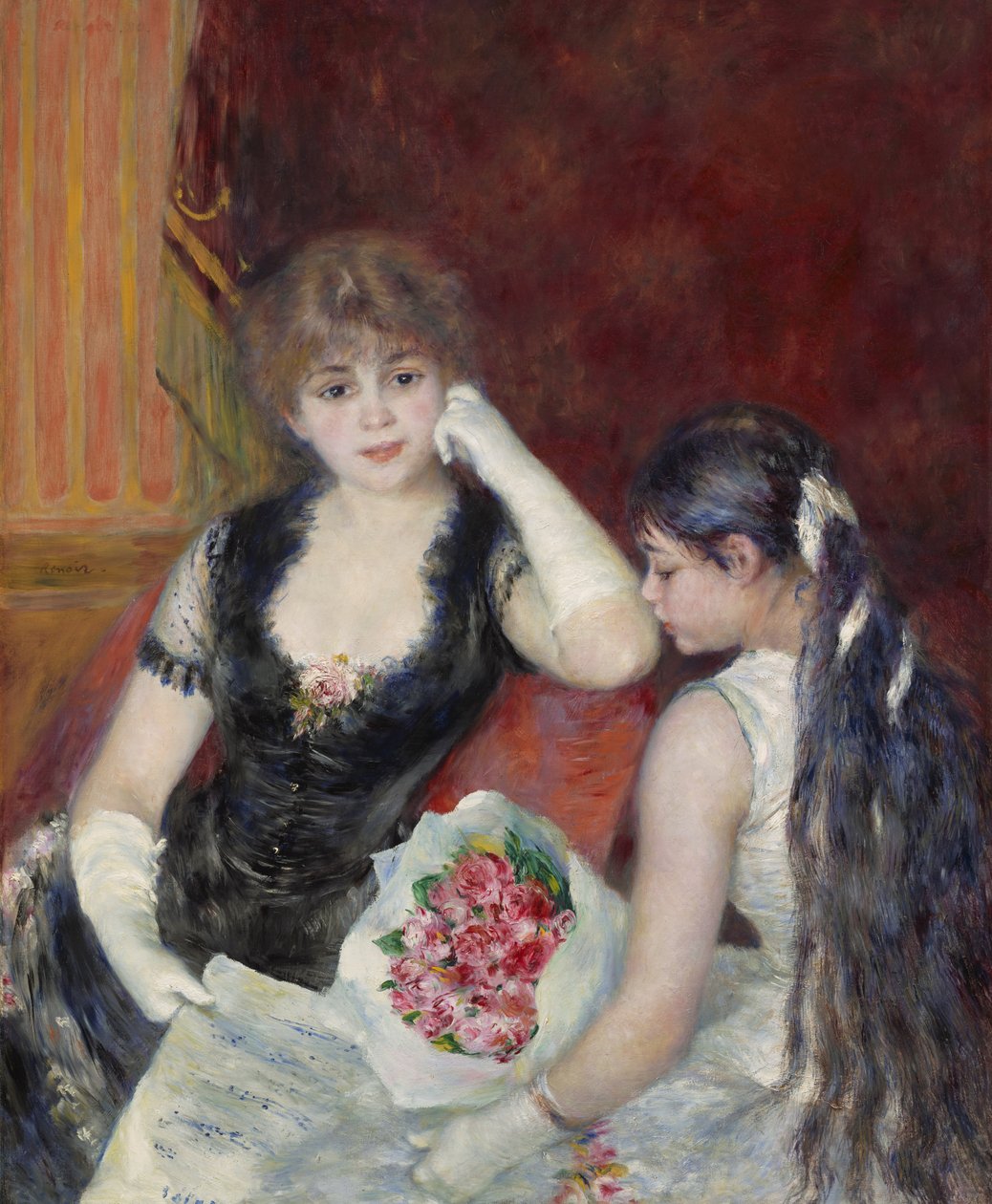 Laatikko teatterissa tekijältä Pierre Auguste Renoir
