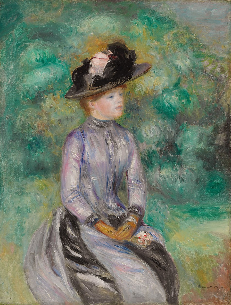 Adrienne, n. 1878 tekijältä Pierre Auguste Renoir