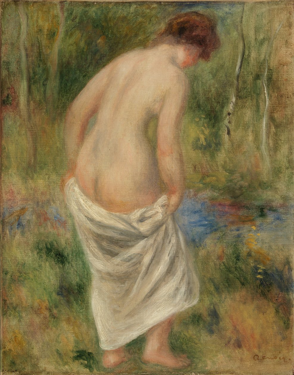 Kylvyn jälkeen tekijältä Pierre Auguste Renoir