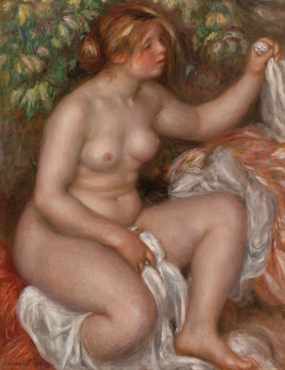 Kylvyn jälkeen tekijältä Pierre Auguste Renoir