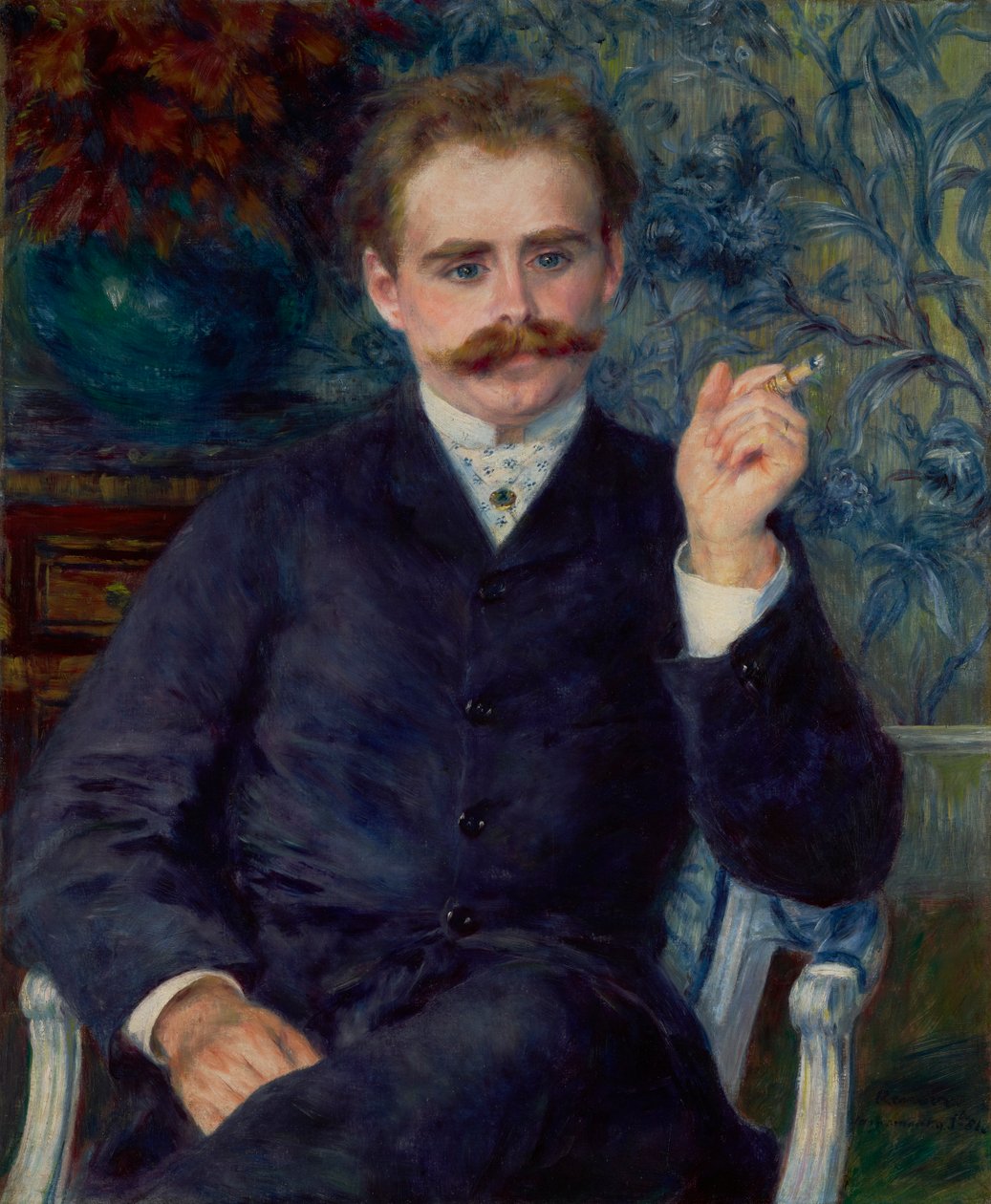 Albert Cahen dAnvers, 1881 tekijältä Pierre Auguste Renoir