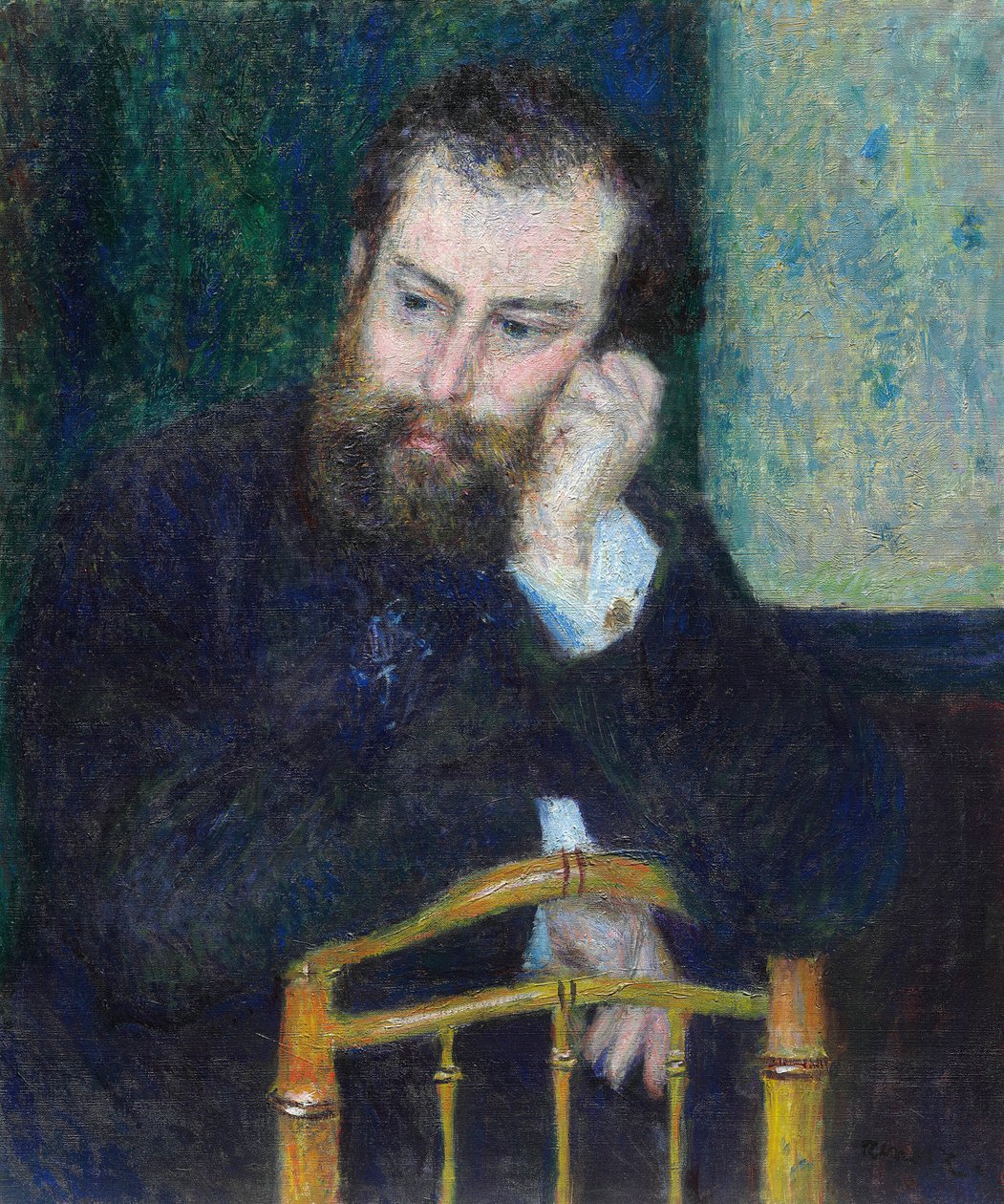 Alfred Sisley, 1876. tekijältä Pierre Auguste Renoir
