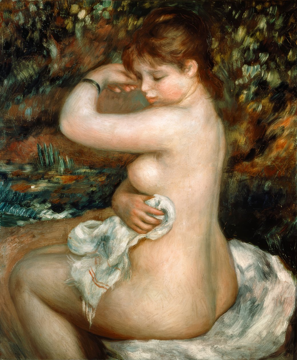 Kylvyn jälkeen tekijältä Pierre Auguste Renoir