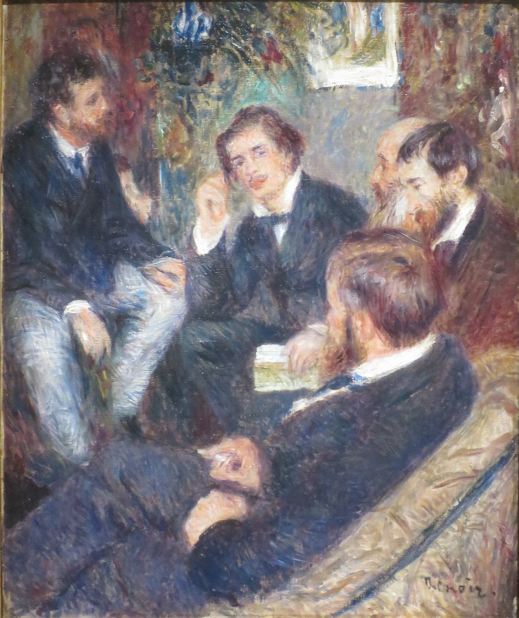 Renoirin kotona, rue St. Georgesissa tekijältä Pierre Auguste Renoir