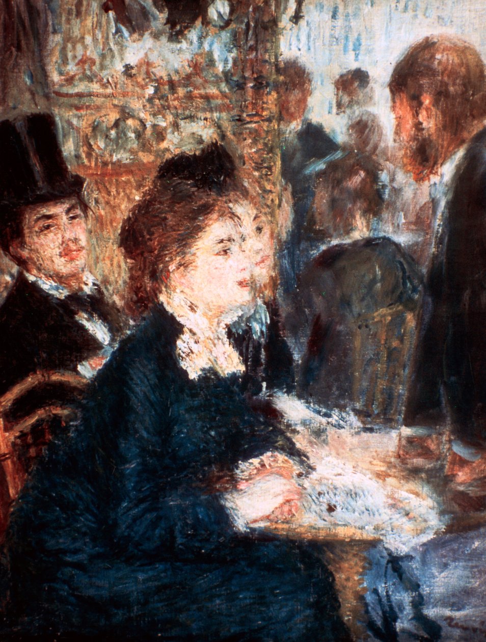 Kahvilassa, 1877 tekijältä Pierre Auguste Renoir