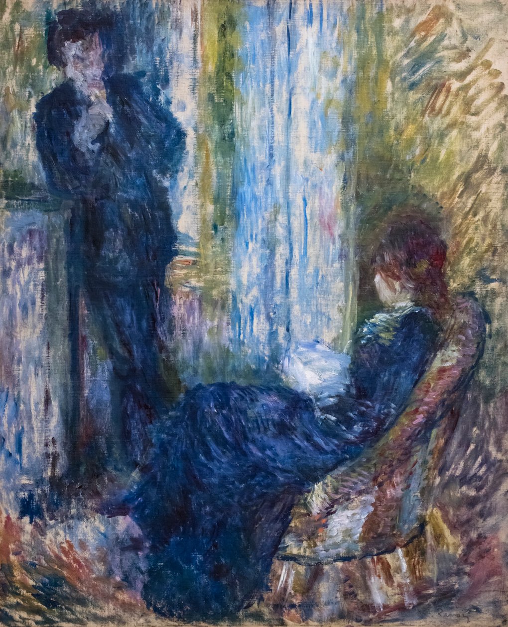 Takan ääressä tekijältä Pierre Auguste Renoir
