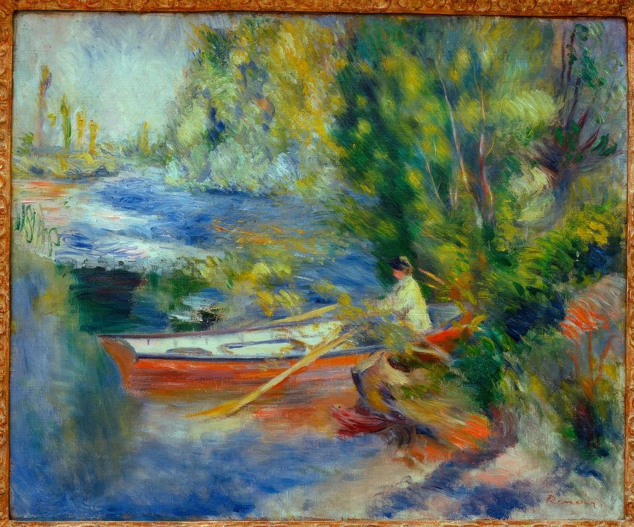 Au bord de l’eau tekijältä Pierre Auguste Renoir