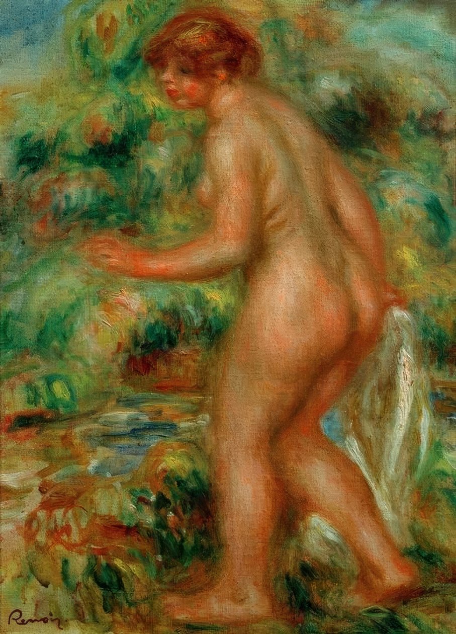 Baigneuse tekijältä Pierre Auguste Renoir