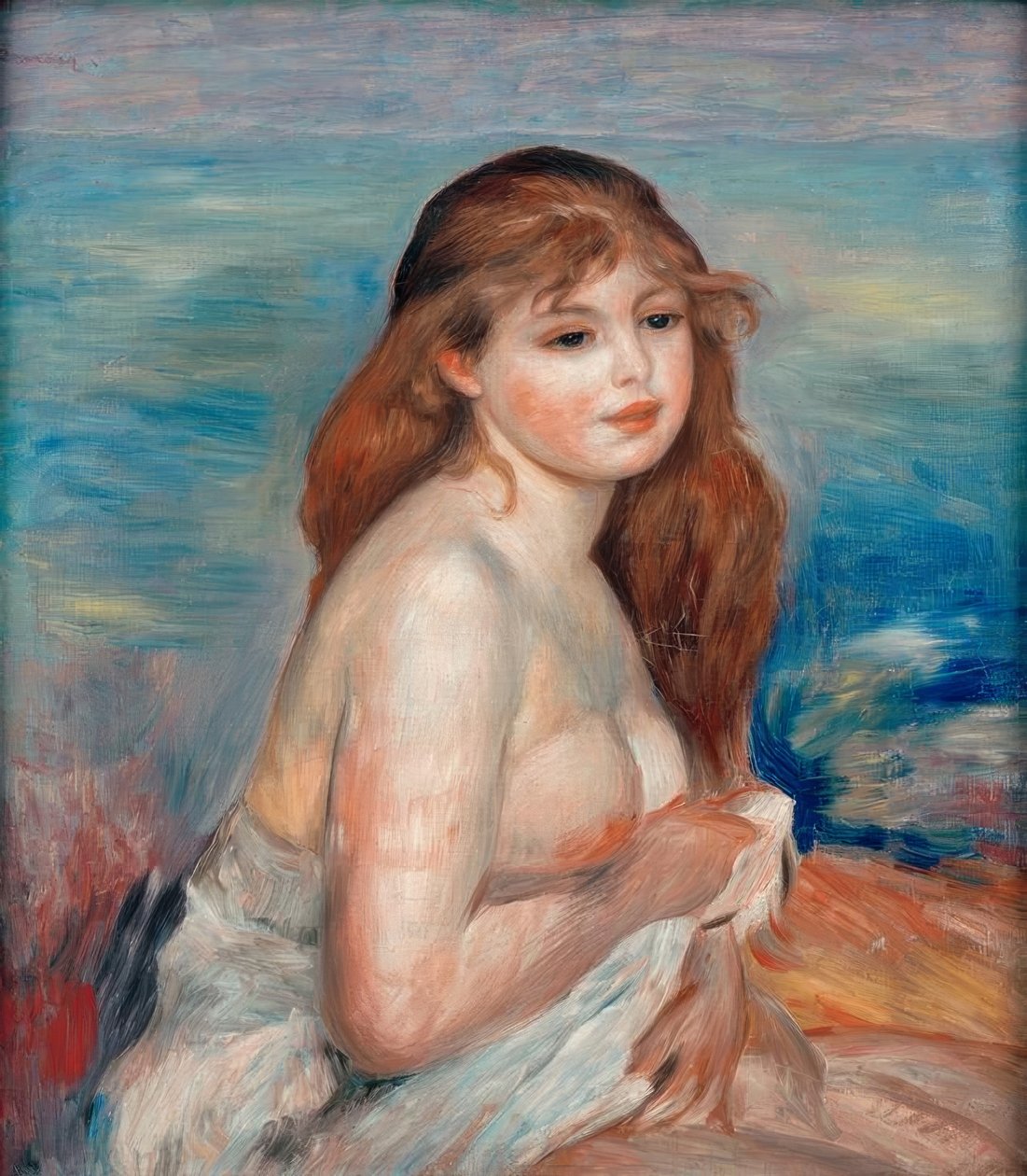 Baigneuse tekijältä Pierre Auguste Renoir