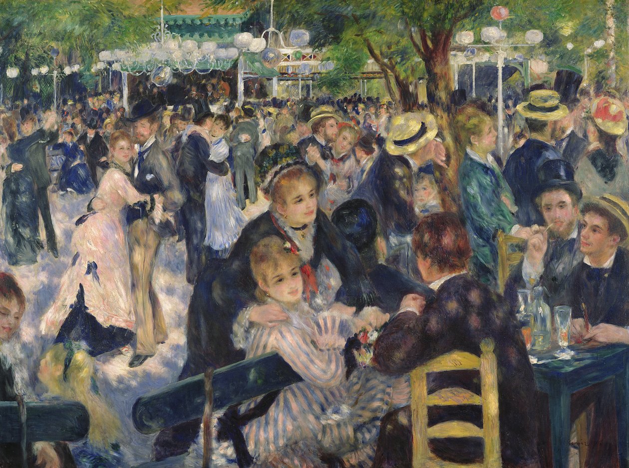 Ball Moulin de la Galettessa tekijältä Pierre Auguste Renoir