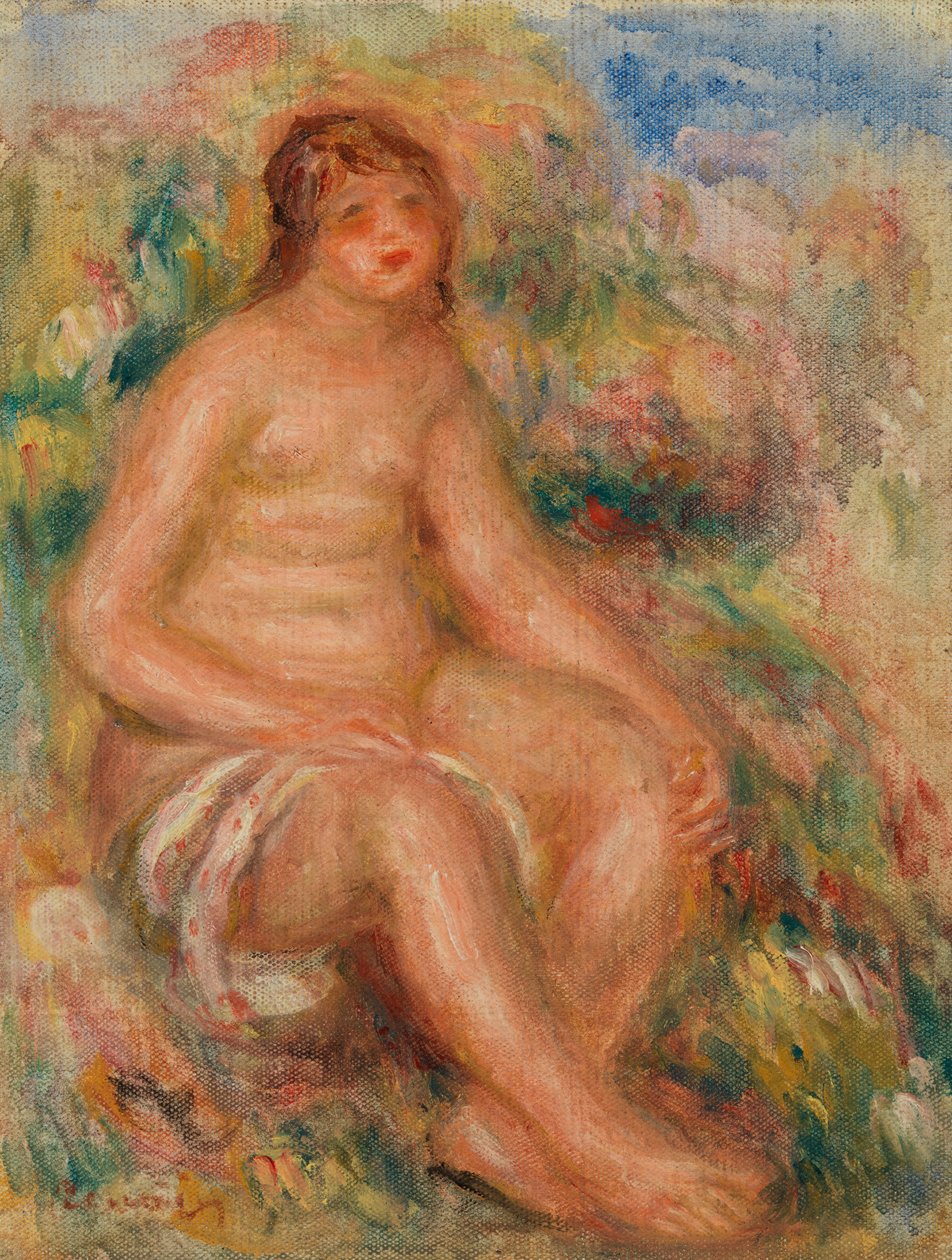 Uimari tekijältä Pierre Auguste Renoir