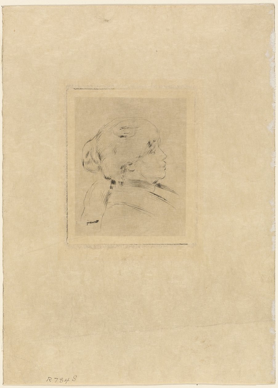 Berthe Morisot tekijältä Pierre Auguste Renoir