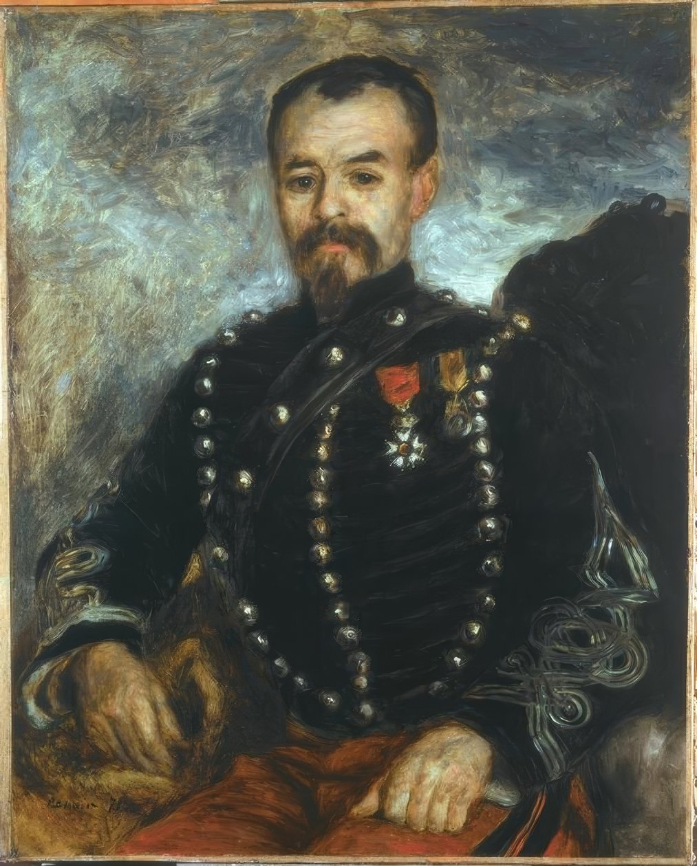 Bildnis kapteeni Darras tekijältä Pierre Auguste Renoir