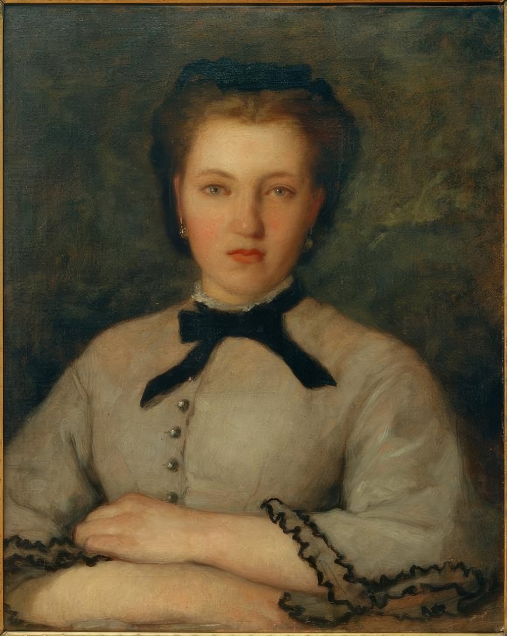 Marie-Zélie Laporten muotokuva tekijältä Pierre Auguste Renoir