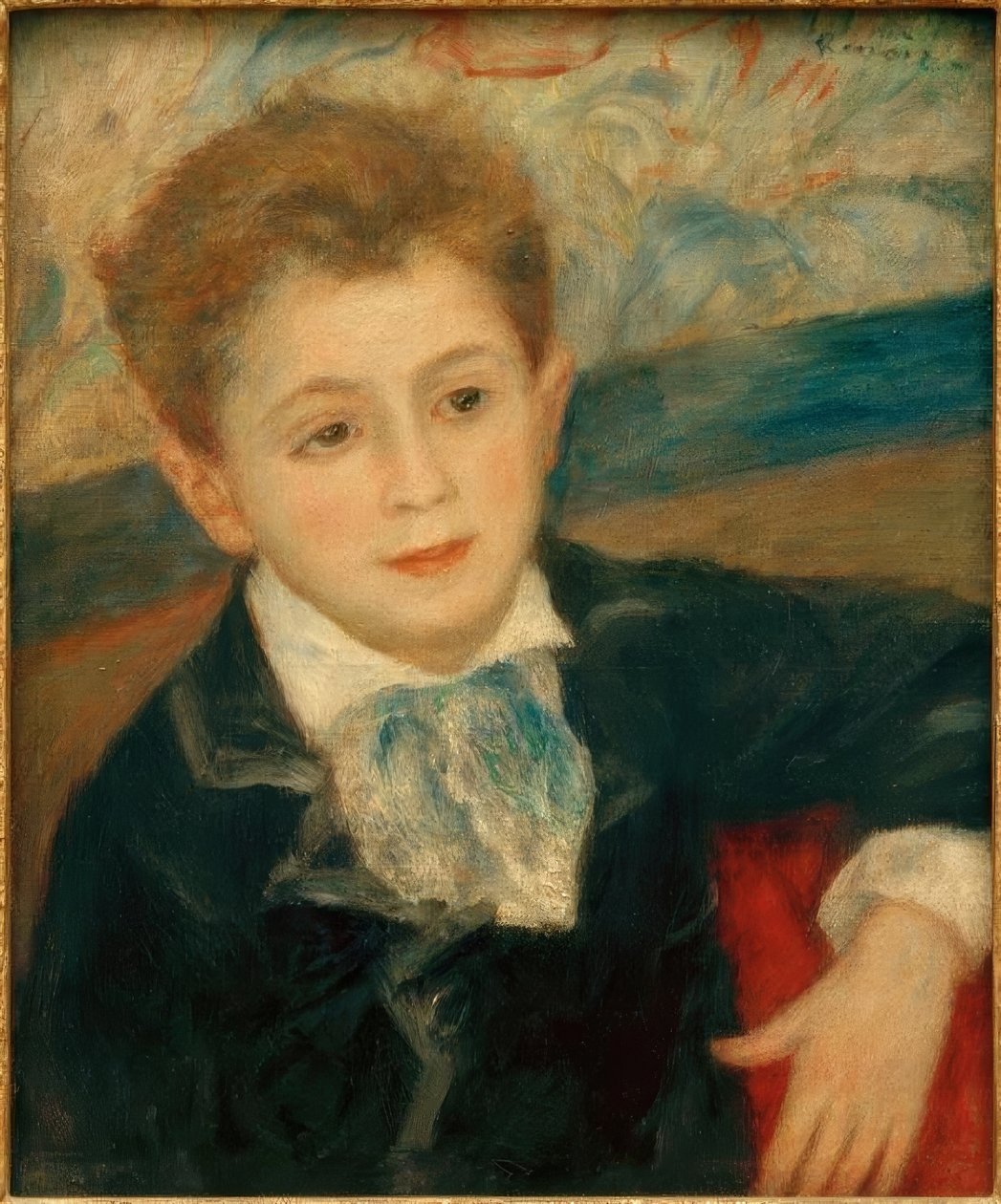 Muotokuva Paul Meunierista, Murerin pojasta. tekijältä Pierre Auguste Renoir