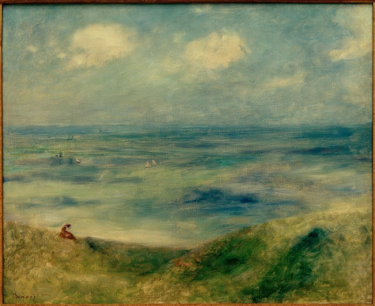 Näkymä merelle tekijältä Pierre Auguste Renoir