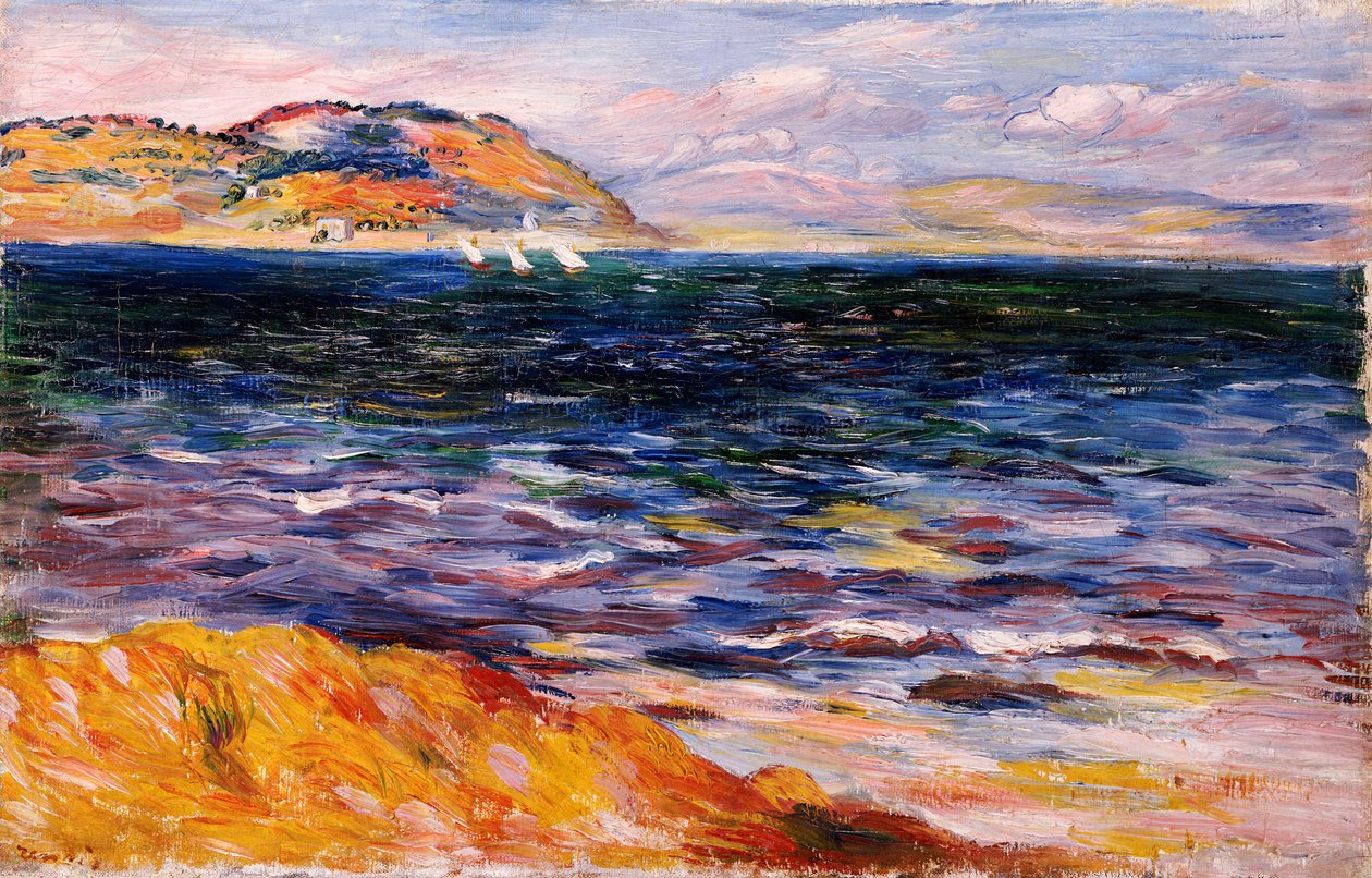 Bordighera, noin 1888 tekijältä Pierre Auguste Renoir