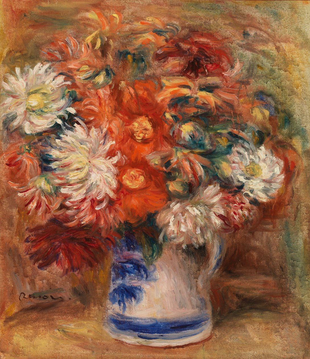 Kukkakimppu tekijältä Pierre Auguste Renoir