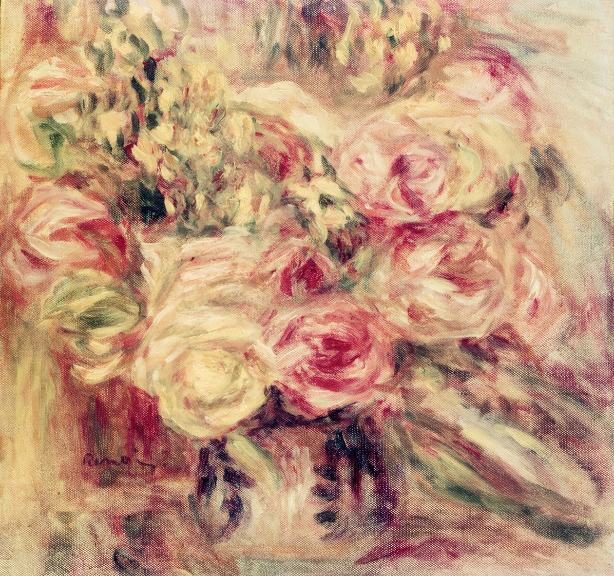 Ruusukimppu tekijältä Pierre Auguste Renoir