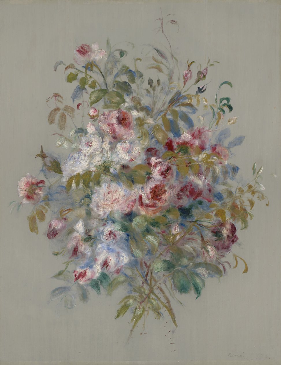 Ruusukimppu, 1879 tekijältä Pierre Auguste Renoir