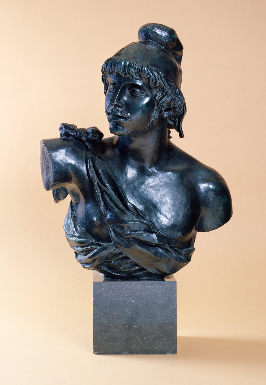Pariisin rintakuva partalla, 1915 tekijältä Pierre Auguste Renoir