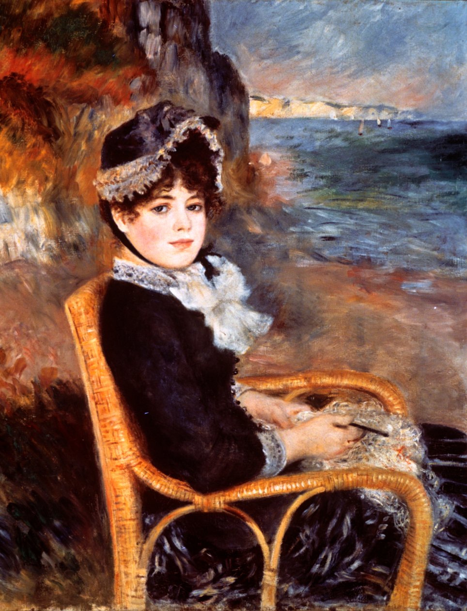 Meren rannalla, 1883 tekijältä Pierre Auguste Renoir