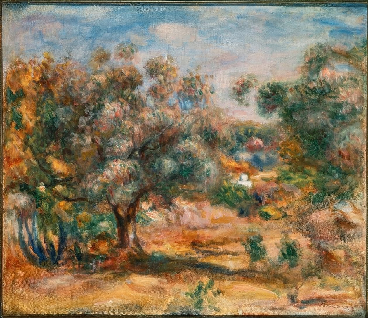 Cagnes tekijältä Pierre Auguste Renoir