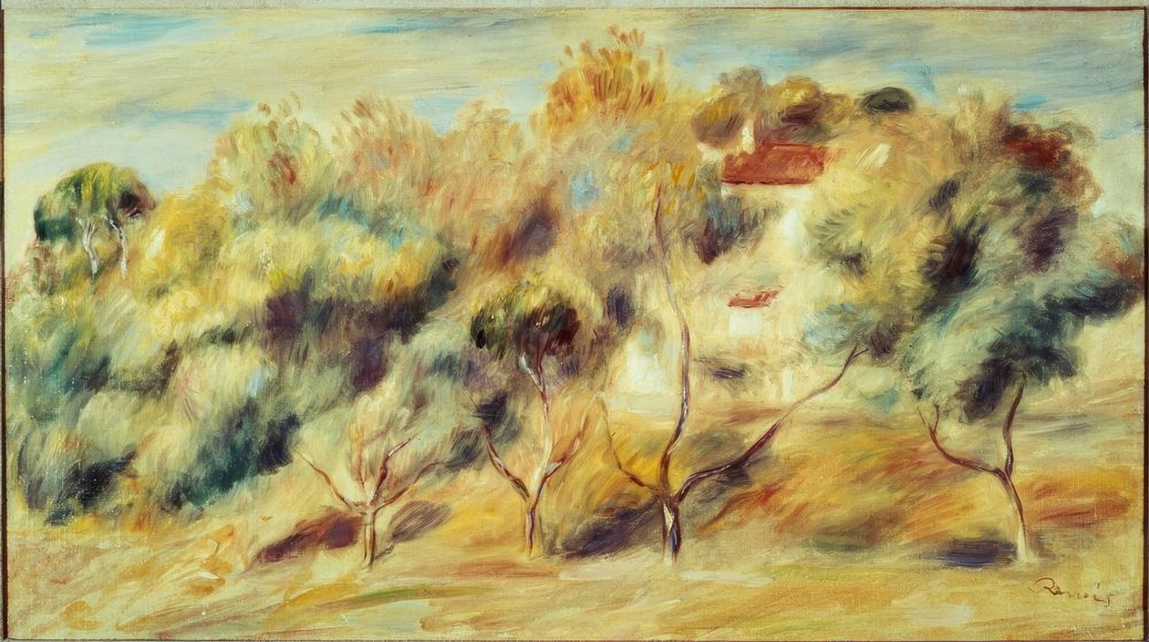 Cagnes tekijältä Pierre Auguste Renoir