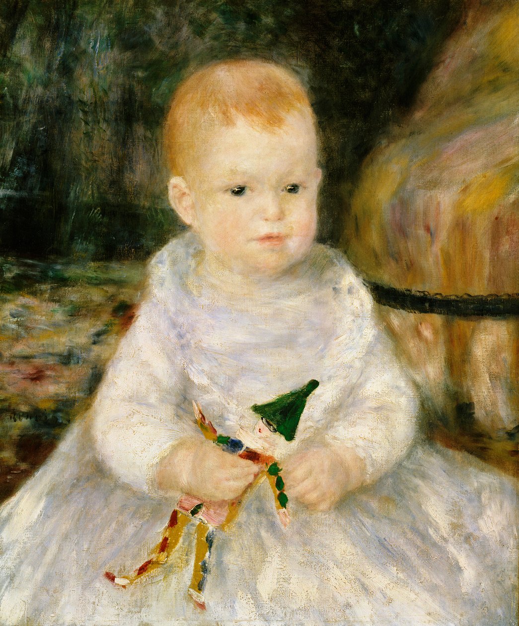 Lapsi leluklovni kanssa tekijältä Pierre Auguste Renoir