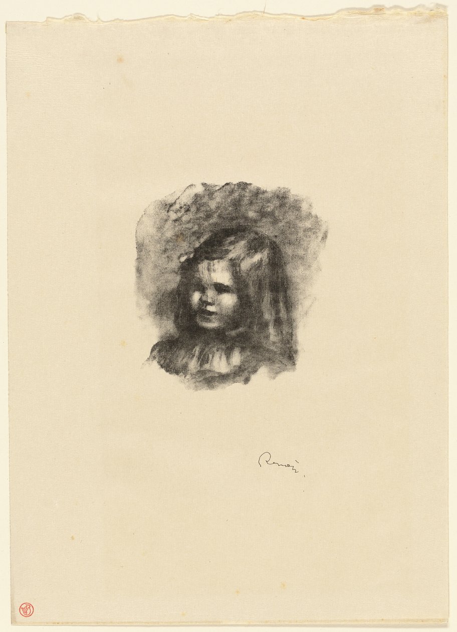 Claude Renoir, Kääntyi vasemmalle tekijältä Pierre Auguste Renoir