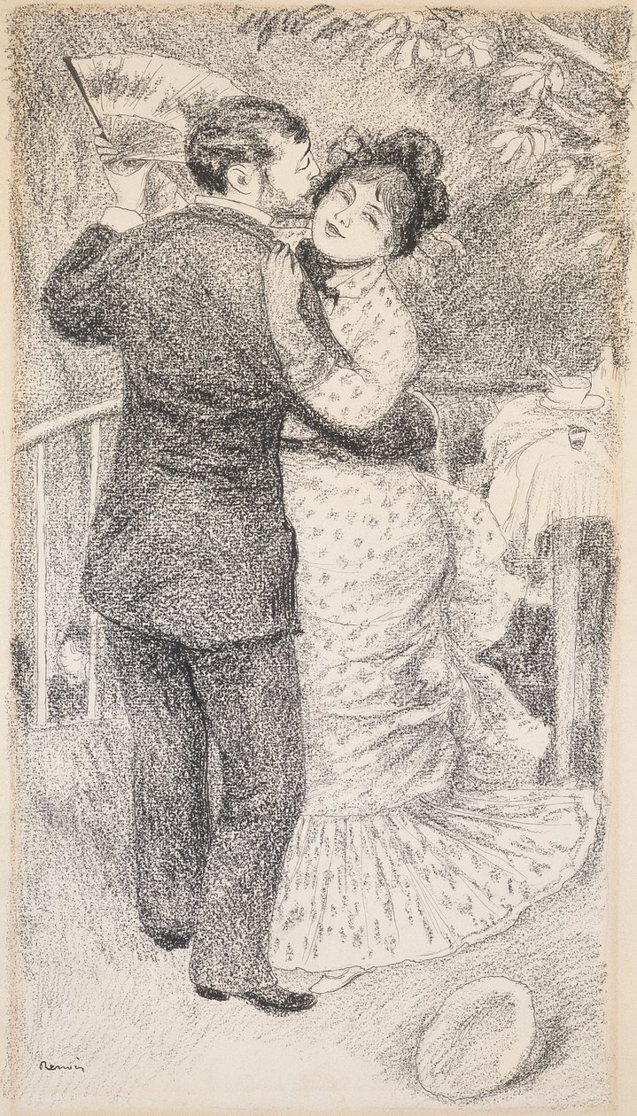 Maaseututanssi, 1883 tekijältä Pierre Auguste Renoir