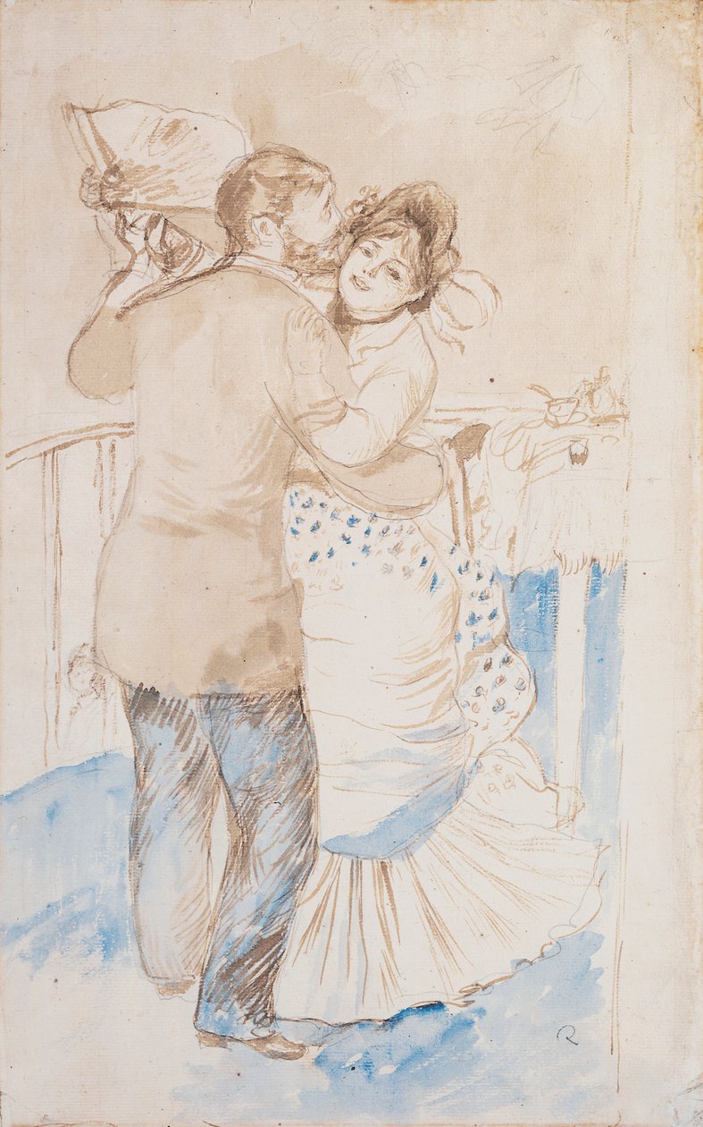 Maaseututanssi, 1883 tekijältä Pierre Auguste Renoir