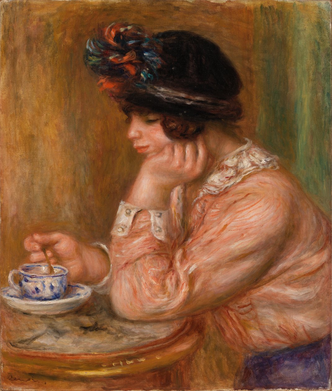 Kuppi suklaata tekijältä Pierre Auguste Renoir