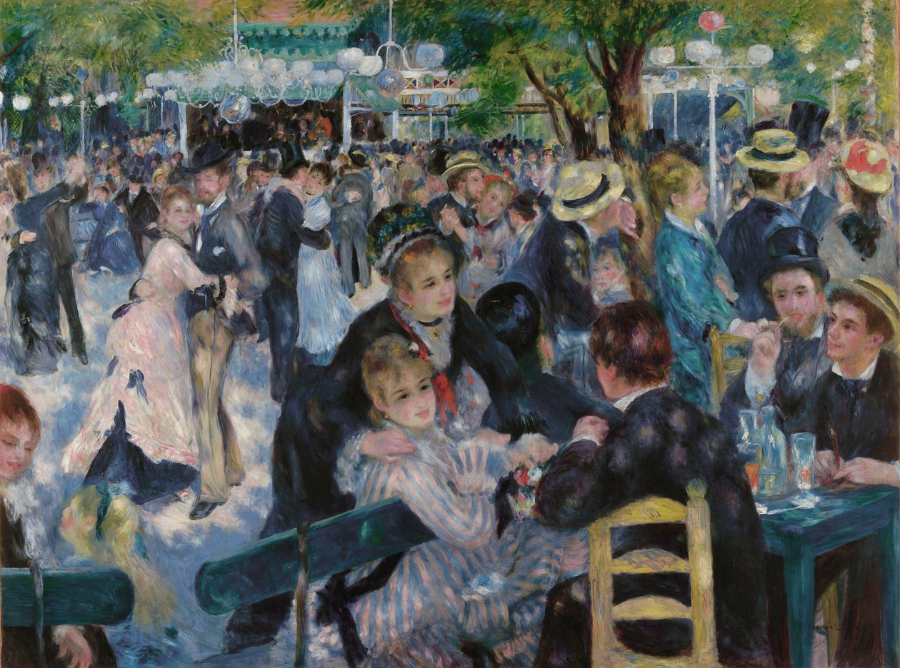 Tanssi Le Moulin de la Galettessa tekijältä Pierre Auguste Renoir