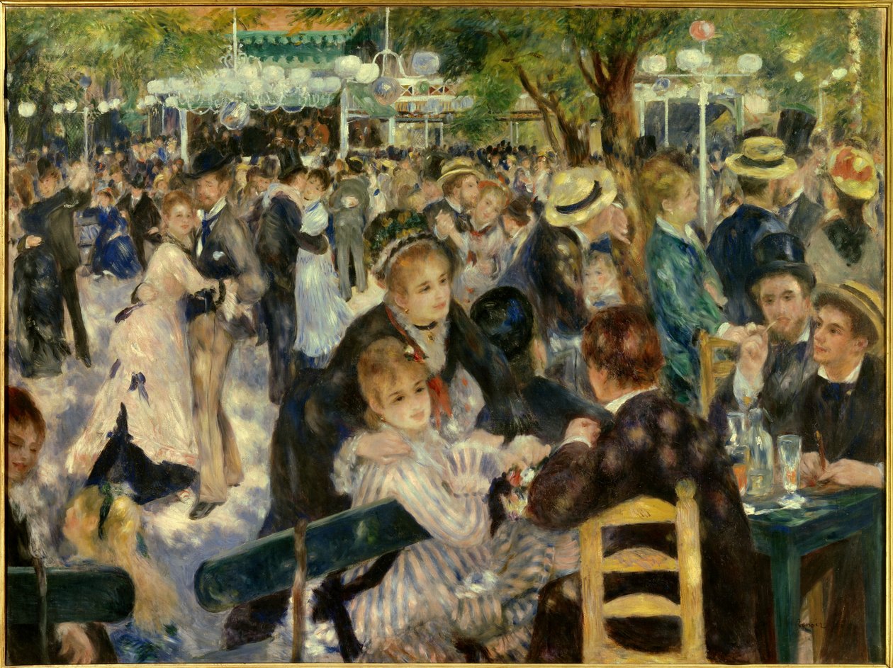 Tanssi Le Moulin de la Galettessa tekijältä Pierre Auguste Renoir