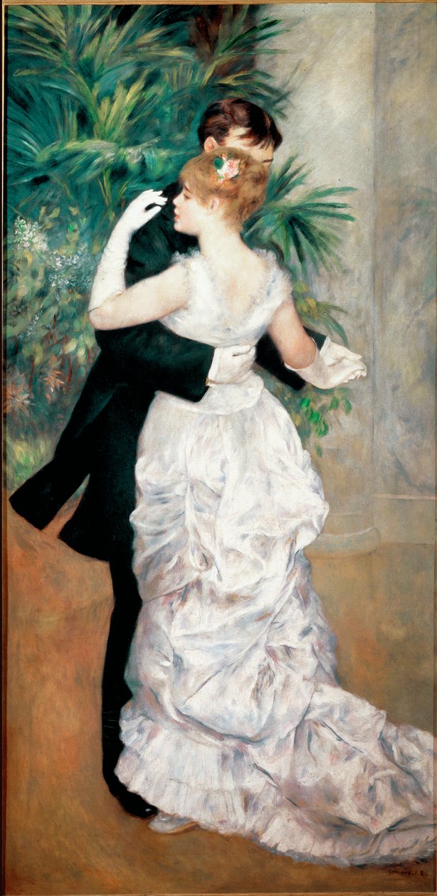 Tanssia kaupungissa tekijältä Pierre Auguste Renoir